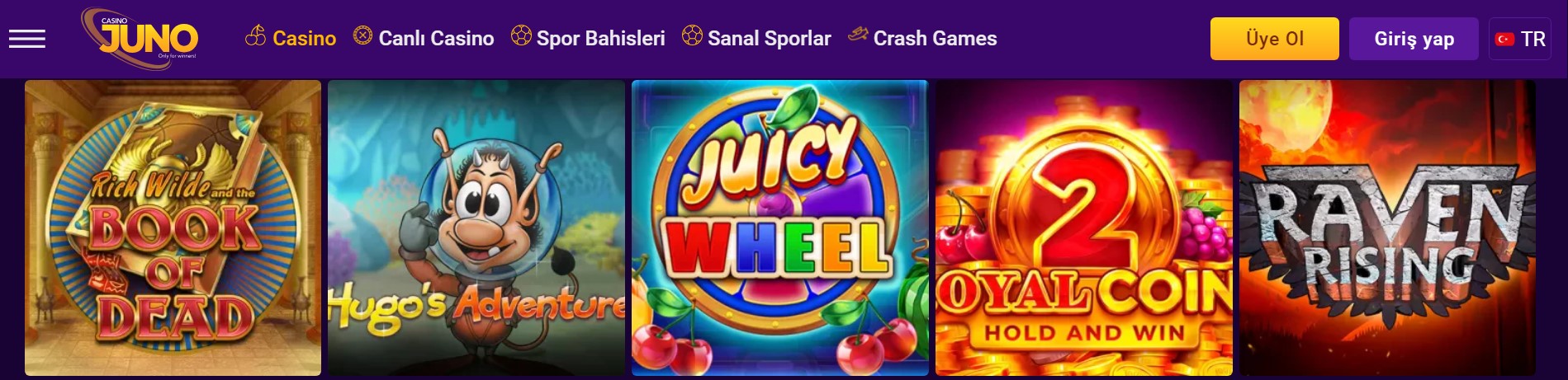 Casinojuno Yeni Giriş